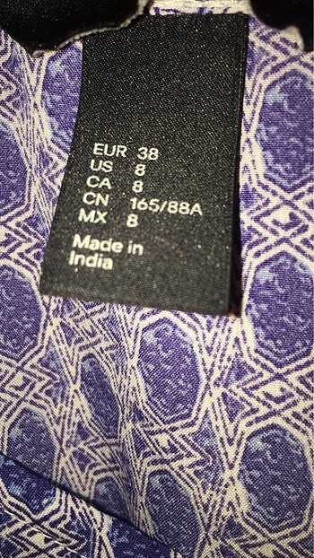 H&M Home Elbise ince kumaş şık rahat