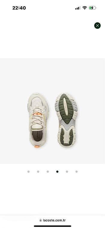 38 Beden Lacoste tech ayakkabı