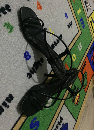 38 Beden siyah Renk Bershka Topuklu Sandalet 