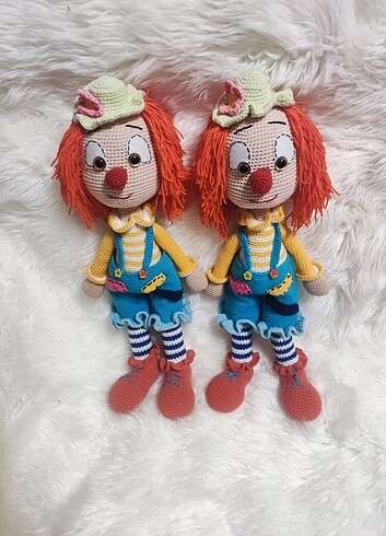 Amigurumi palyaço 