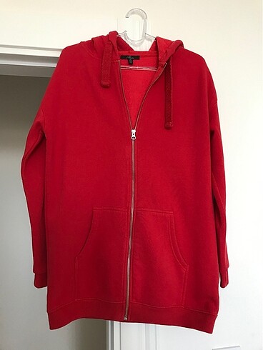 Kapüşonlu Sweatshirt Hırka