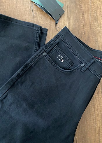 Lacoste Siyah Denim Jean