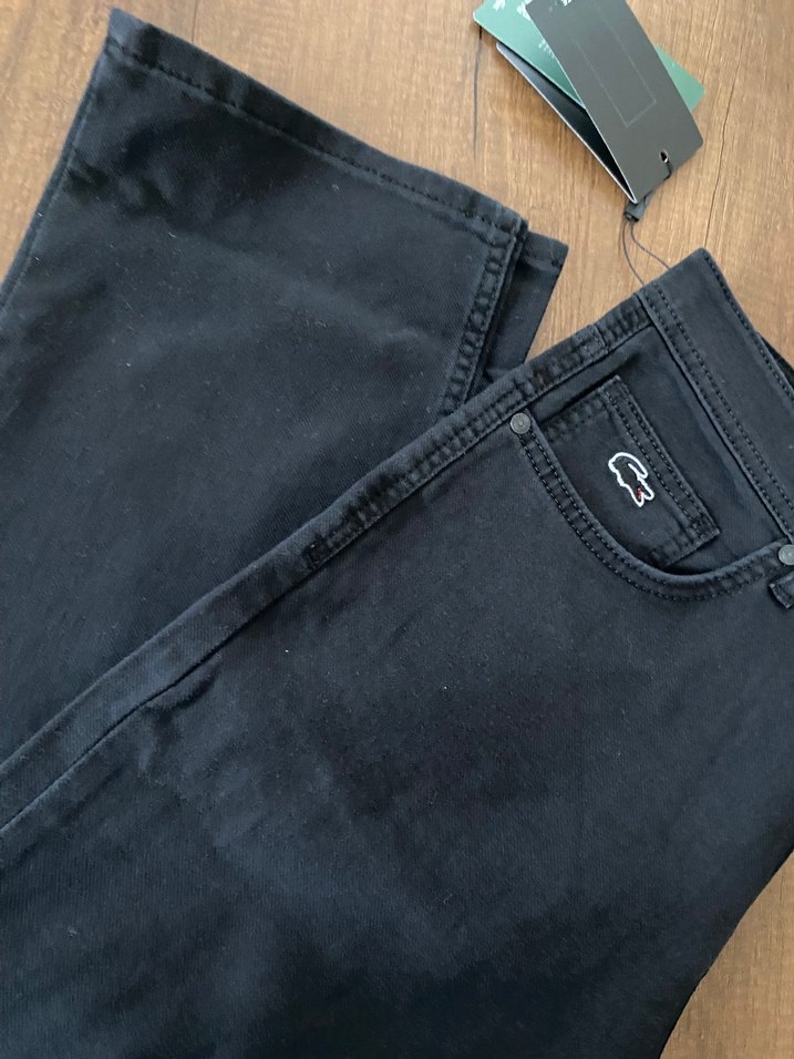 Lacoste Siyah Denim Jean — görsel 2/10