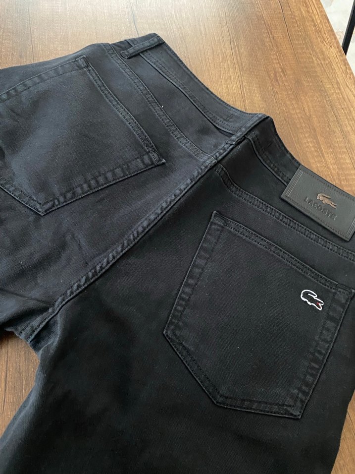 Lacoste Siyah Denim Jean — görsel 4/10