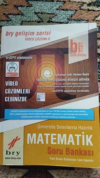 Birey üniversiteye hazırlık matematik soru bankası