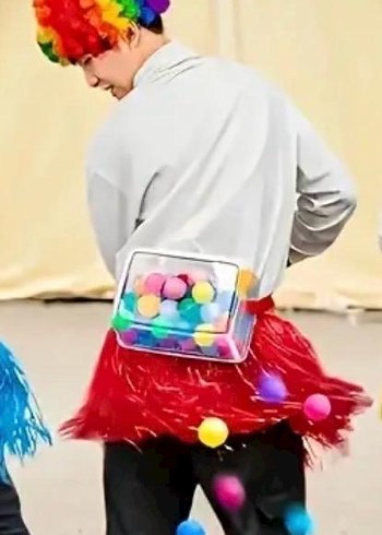 Renkli Eğlenceli Oyun Seti parti malzemeri - Görsel 6