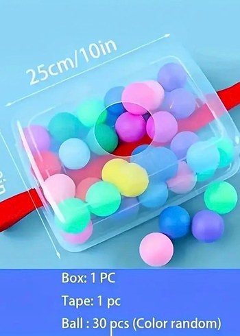 Renkli Eğlenceli Oyun Seti parti malzemeri - Görsel 7