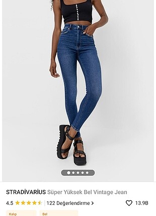 Stradivarius yüksek bel pantolon
