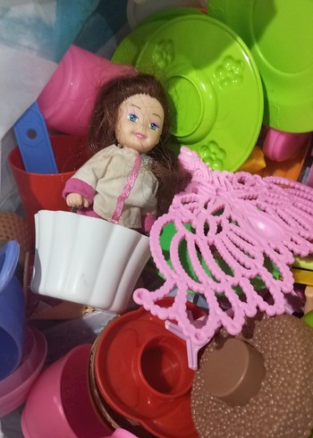  Renkli Plastik Oyuncak Seti