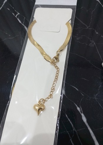 italyan yassı zincir desenli siyah taşlı Uzun Kadın Kolye - Görsel 4