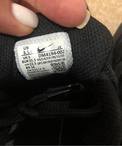 35 Beden siyah Renk #nike ayakkabı