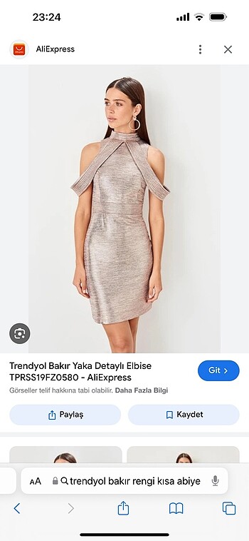 Bakır rengi gibi
