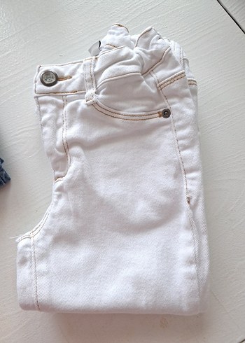 Kız çocuk kot pantolon jean kazak tişört hırka mont - Görsel 4