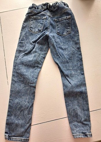 kız çocuk pantolon kot pantolon jean - Görsel 10
