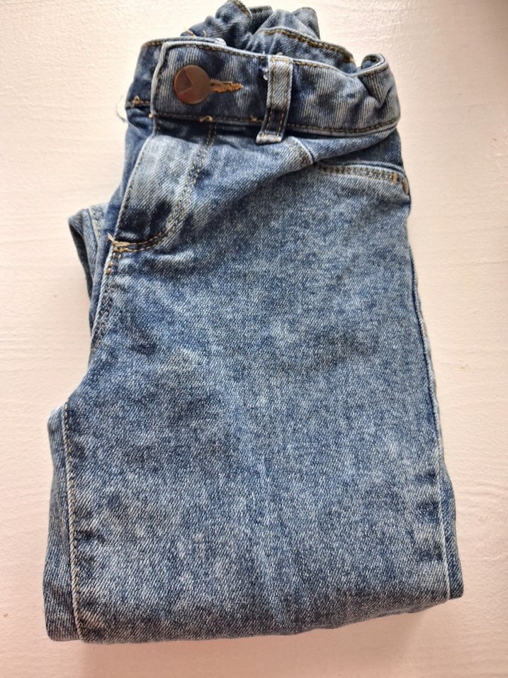 kız çocuk pantolon kot pantolon jean - Görsel 4