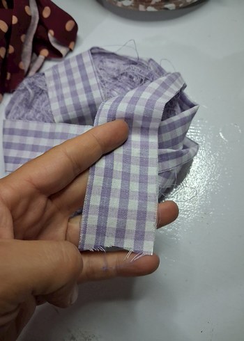 Çeşitli Desenli Kumaş Şeritler - Görsel 9