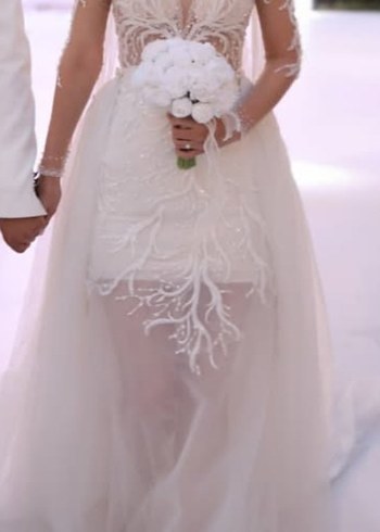 Modern Klasik VYaka A Kesim Gelinlik Balıkgelinlik Helengelinlik - Görsel 3