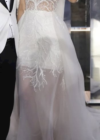 Modern Klasik VYaka A Kesim Gelinlik Balıkgelinlik Helengelinlik - Görsel 2