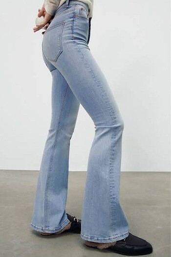 s Beden the high waist skinny flare zara jean