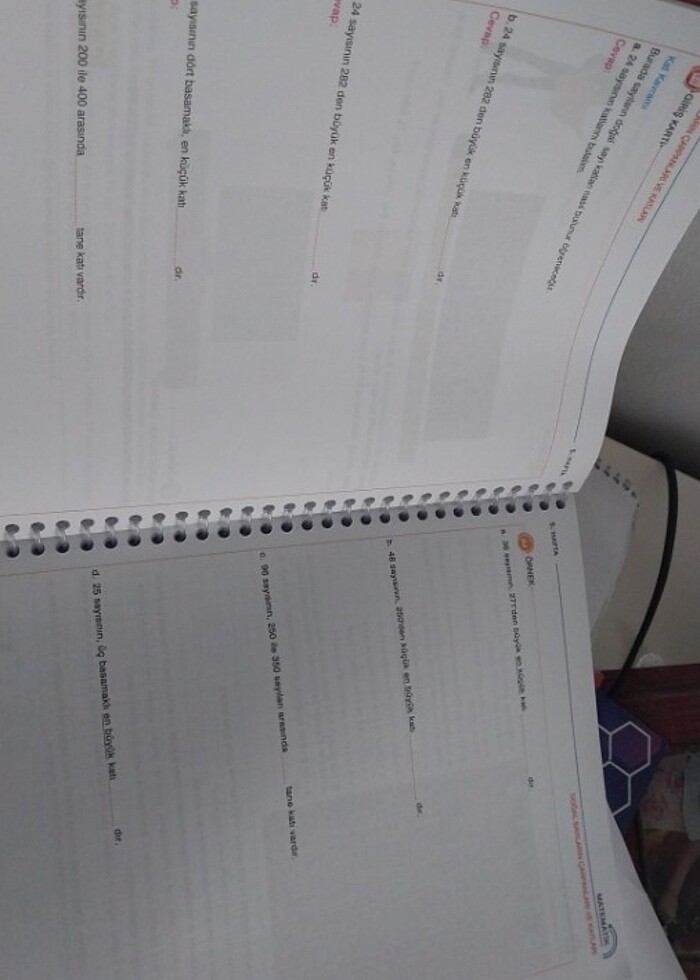 ISTEK defter 6 sinif Matematik  - Görsel 5