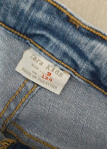 9 Yaş Beden Zara kot