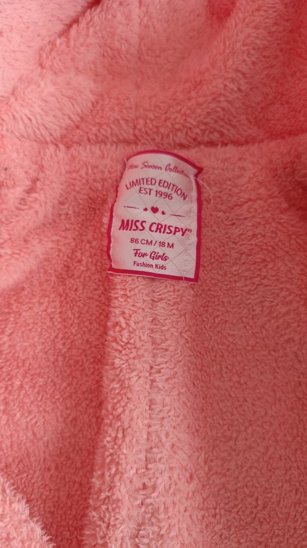 Renkli Desenli Pembe Bebek Kız Tulumu - Görsel 3