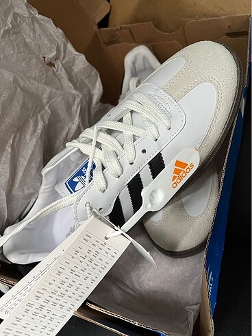38 Beden beyaz Renk Adidas Samba