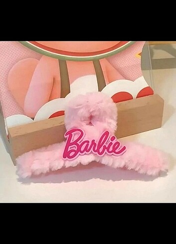#barbie #peluş toka