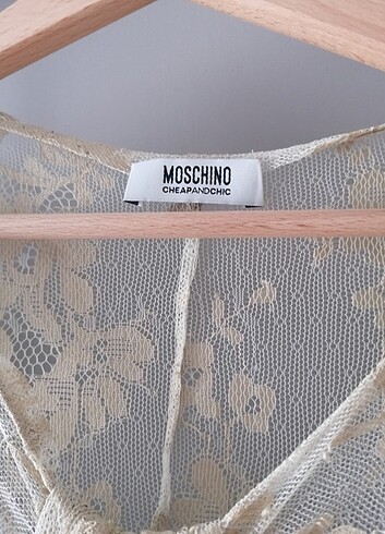 Moschino tül iki katlı bluz