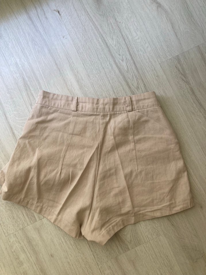 Bej Mini Şort etek - Görsel 3