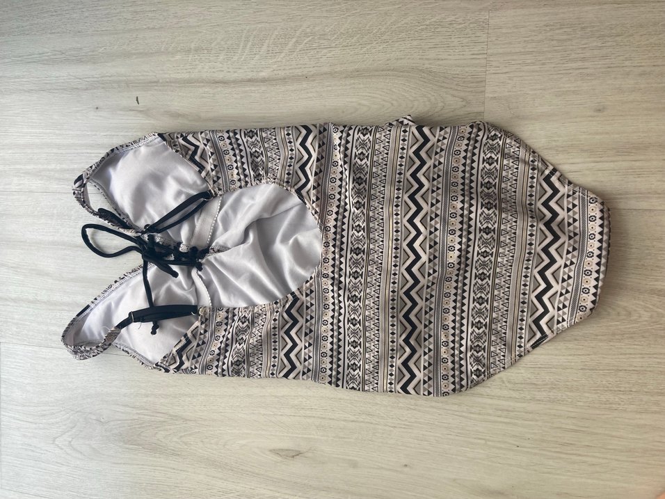 Bohem Mini Desenli Kadın Mayo - Görsel 3