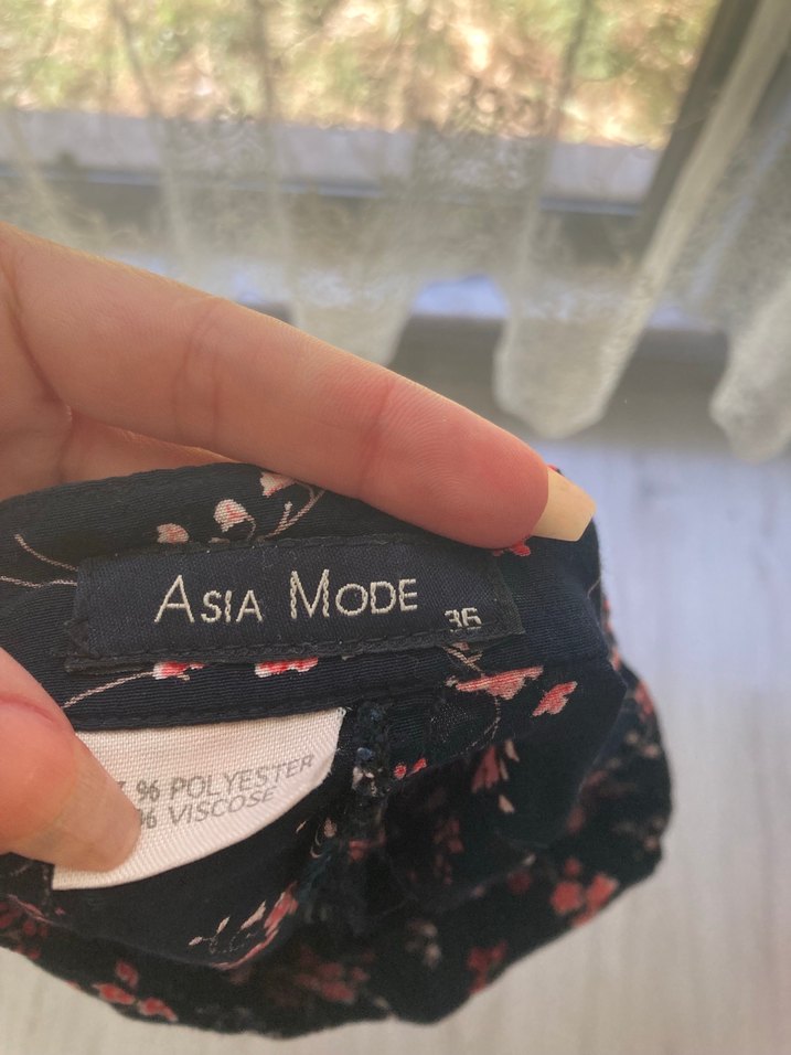 Siyah Drapeli Midi Hamile Eteği - Görsel 2