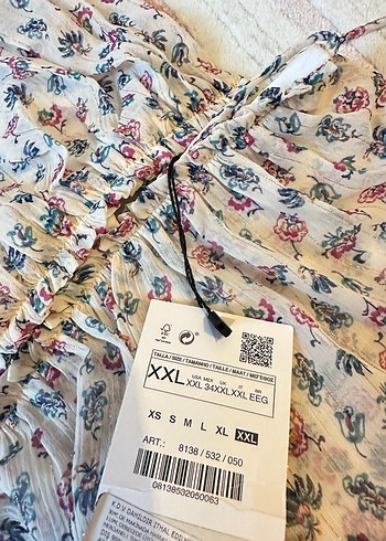 Drapeli Mini Yılan Desenli Straplez Elbise - Görsel 3