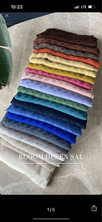 Valor bloom şal