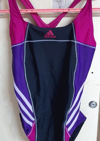 Mor ve Siyah Spor Kadın Mayo - Görsel 6