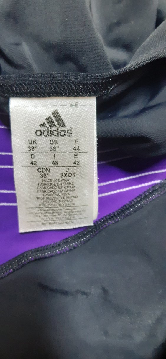 Mor ve Siyah Spor Kadın Mayo - Görsel 5