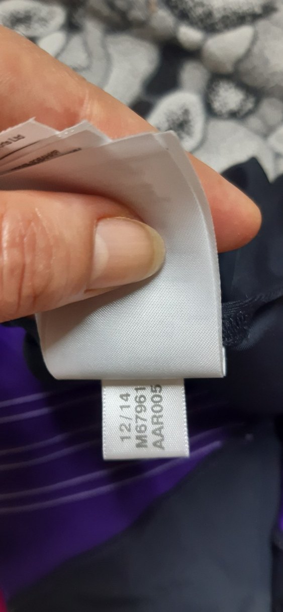 Mor ve Siyah Spor Kadın Mayo - Görsel 4