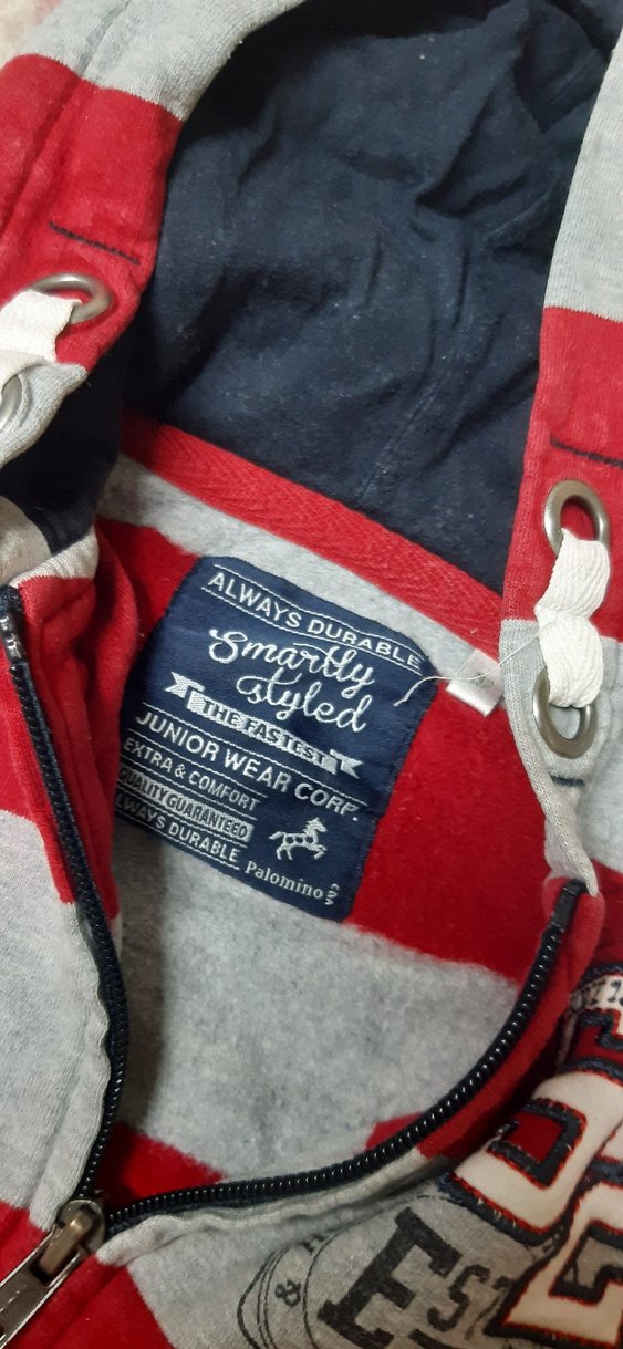 Çocuk Kapüşonlu Fermuarlı Sweatshirt - Görsel 3