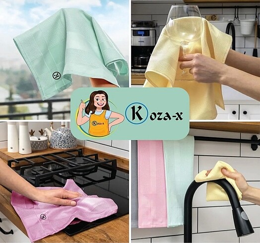 Beden çeşitli Renk Koza-x mikrofiber sihirli bez
