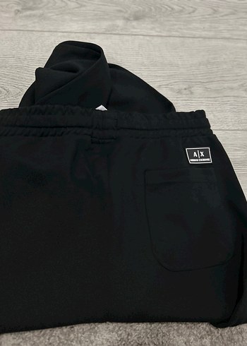 Armani Exchange Siyah Erkek Eşofman Altı - Görsel 2