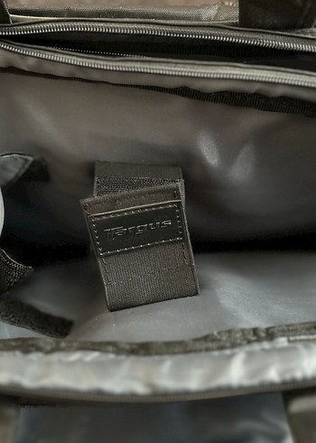 Gri Deri  Laptop Çantası - Görsel 3