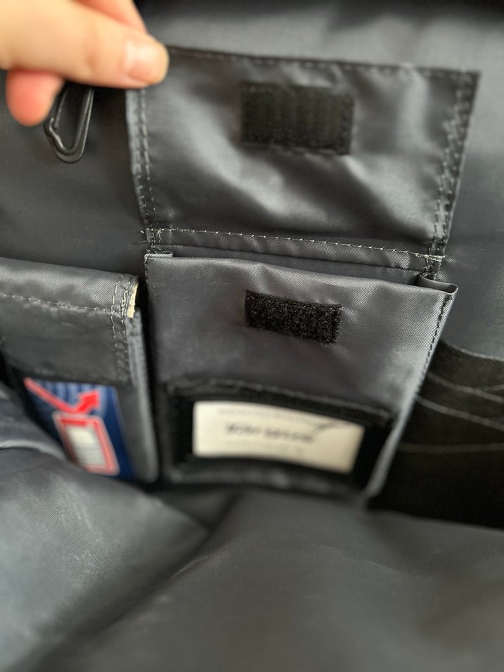 Gri Deri  Laptop Çantası - Görsel 2