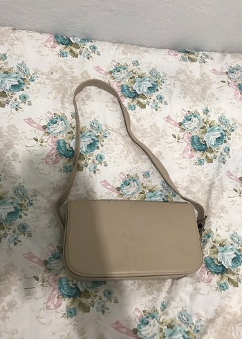 Bej Dantelli Bohem Omuz Çantası - Görsel 9