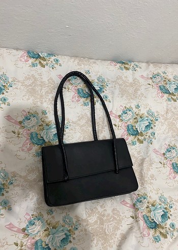 Siyah Deri Kadın Çanta - Görsel 7