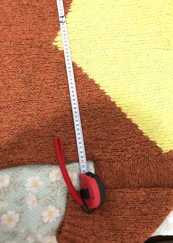 Yumuşak Örgü Bohem Kadın Kazak - Görsel 7