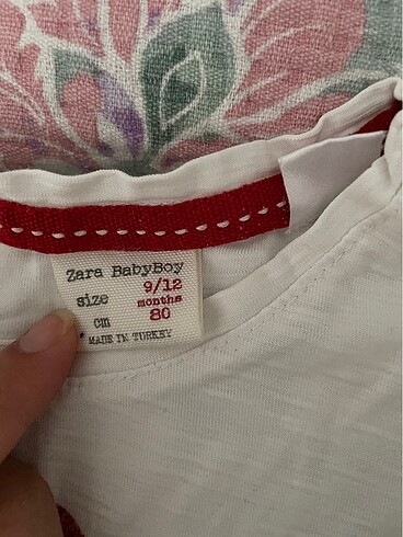 Zara Zara erkek bebek üst