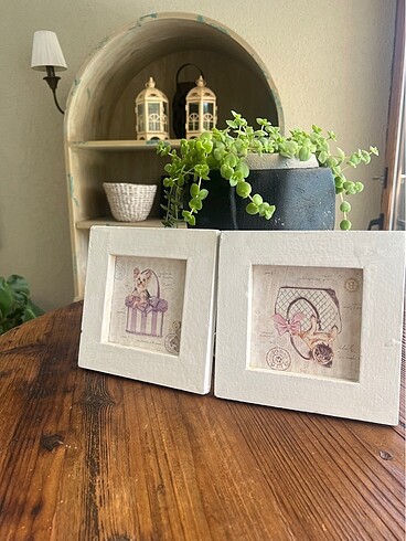 Zara Home AHŞAP ÇOCUK ODASI TABLOSU