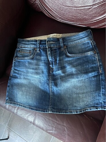 Mavi Jeans MAVİ MİNİ KOT ETEK