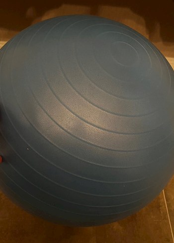 Mavi Pilates Topu ve pompası