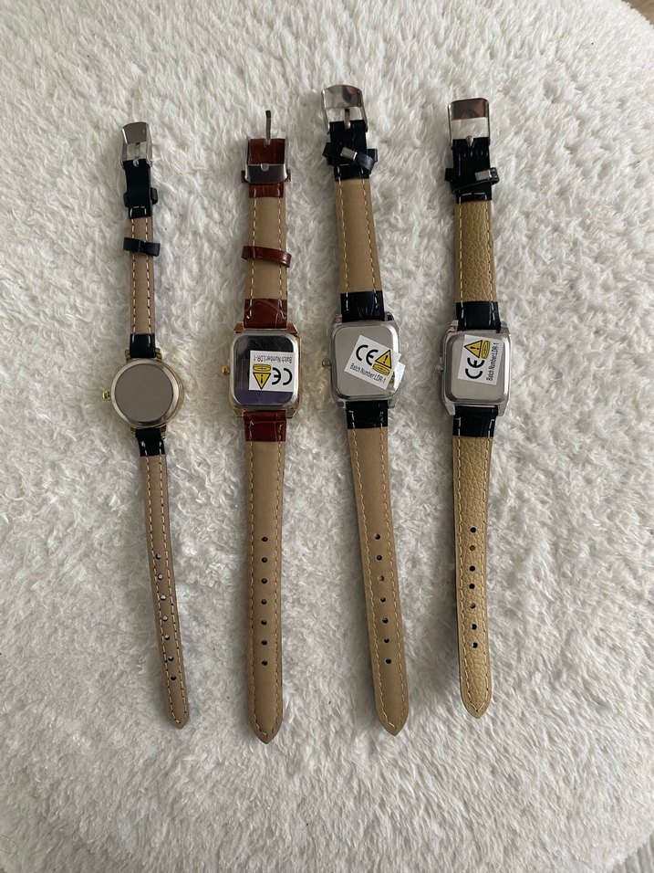 Kahverengi Kemerli Vintage Kadın Saati - Görsel 3